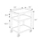 Luxor Tuffy Utility Cart - Three Shelves - Blue WT34BUS - alternate 1